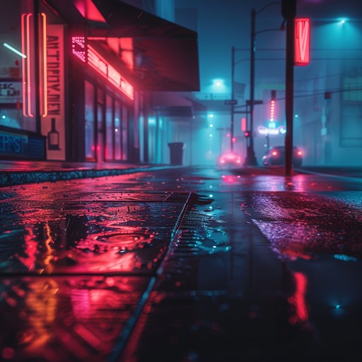 This track merges the energetic catchiness of j pop with a gritty, urban sound, creating a dynamic and captivating experience. Instruments like electric guitar and synthesizers add a rebellious edge, while groovy beats keep the tempo lively and infectious. Perfect for capturing the vibrant yet edgy atmosphere of a neon lit city at night.