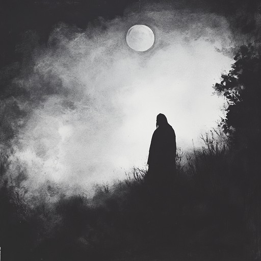 An ethereal composition that brings listeners into a desolate, haunted realm where the sounds of eerily whispered secrets create a chilling atmosphere. This piece utilizes sparse instrumentation to enhance its ghostly vibe, making every distant whisper and subtle creak stand out in the haunting silence.