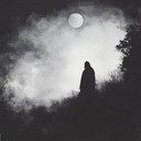 eerie soundscape with chilling, ghostly whispers