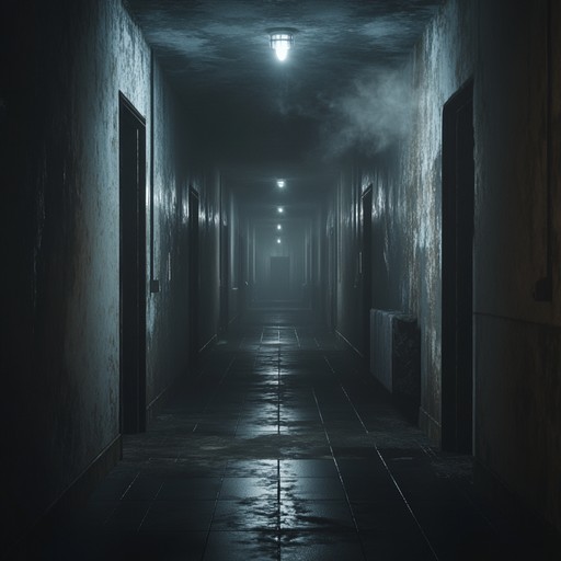 Step into a dark asylum with eerie, punky guitar riffs. The haunting melodies echo through the bleak hallways, accompanied by heavy drum beats that pulse like a heartbeat in the night. The composition gradually builds in intensity, keeping the listener on edge. Shadows dance and the sense of impending doom pervades every note. Ideal for creating tension and unease, this track evokes a spine chilling blend of punk and ominous undertones