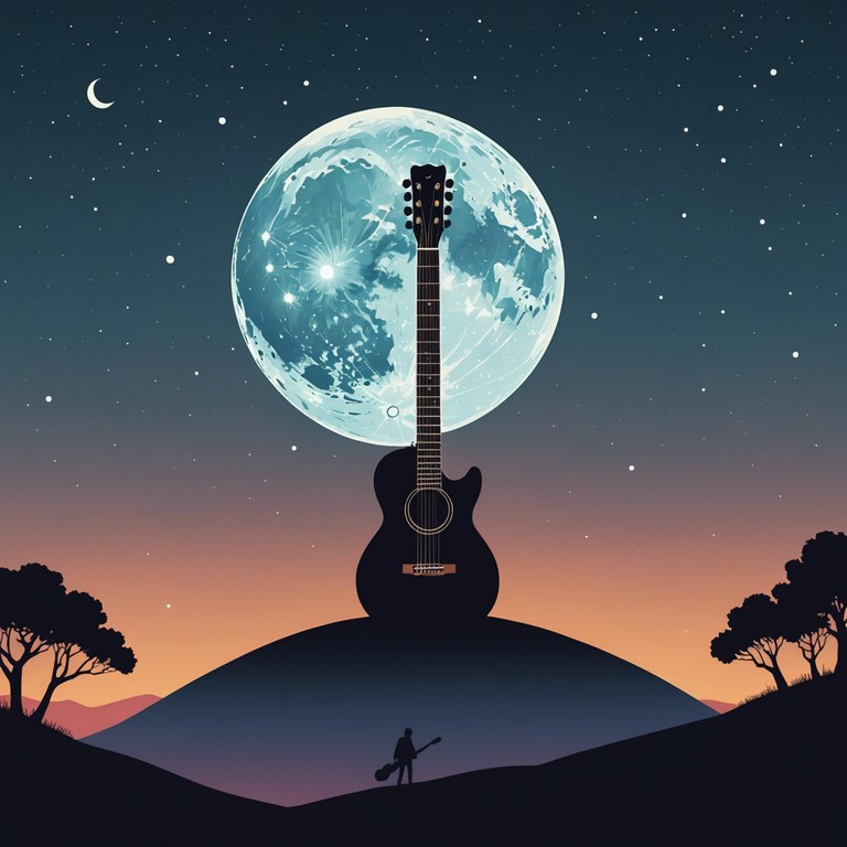 A soul stirring blues instrumental that encapsulates the sound of midnight reflections, featuring deep, haunting guitar solos that resonate with profound emotions. The melancholic melodies promote introspection and a sense of longing, as if the guitar itself is reminiscing about a past love.