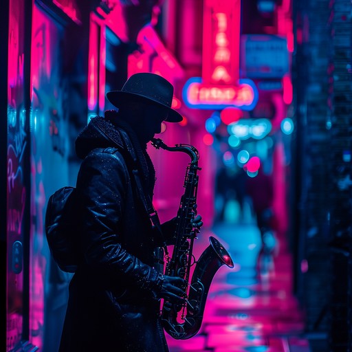 Combining the rhythmic power of hip hop with the sultry melodies of jazz, this track showcases an exciting fusion. The bass heavy beats provide a solid foundation for a smooth saxophone lead, crafting a soundscape that’s both urban and elegant.