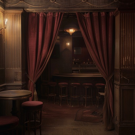 This instrumental piece evokes the sinister allure of a 1930s cabaret, with brooding piano keys echoing through dimly lit rooms draped in velvet. The melodies take a listener on a melancholic journey, painting images of shadowy figures and whispered secrets, creating an ambiance that is both haunting and breathtakingly tragic.