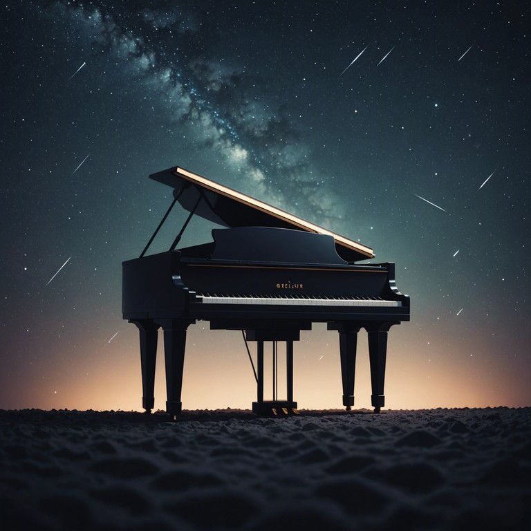 This instrumental track is designed with heartwarming melodies that capture the essence of a perfect, dreamy evening, infused with the vintage flair of glam rock and the lush sound of electric pianos. It's ideal for reflective moments or serene night time listening.