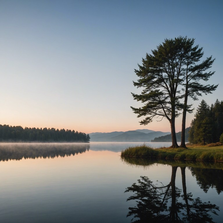 Echoes of eternity brings forth a composition that invites listeners to reflect on the eternal elements of their spirit with a gentle and flowing harp performance, creating an atmosphere of peace and internal reflection.