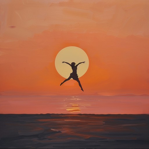 This track captures the essence of waking up to a beautiful sunrise with a sense of hope and joy in the air. It should be lively, with elements that reflect the feeling of a fresh start and the excitement of a new day. The music should build up gradually, emulating the sun as it rises, with layers of sound adding a sense of warmth and brightness as the track progresses.