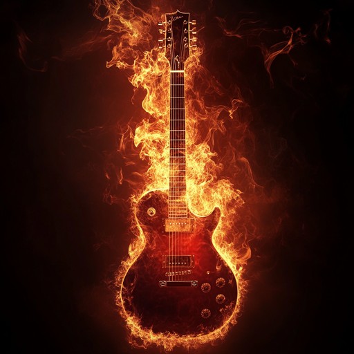 An instrumental hard rock song featuring powerful riffs and dynamic rhythms, designed to inspire listeners to push through obstacles and feel invigorated by their own strength.