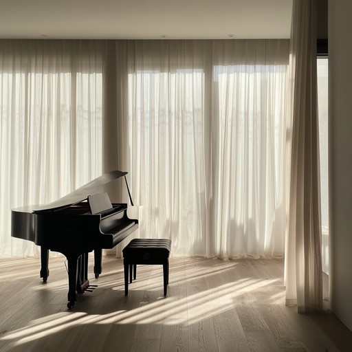 In this alternative take, the piano plays slightly more complex, yet still inviting, harmonies that mimic the gentle ebb and flow of water, reflecting the fluidity of our thoughts during quiet introspection.