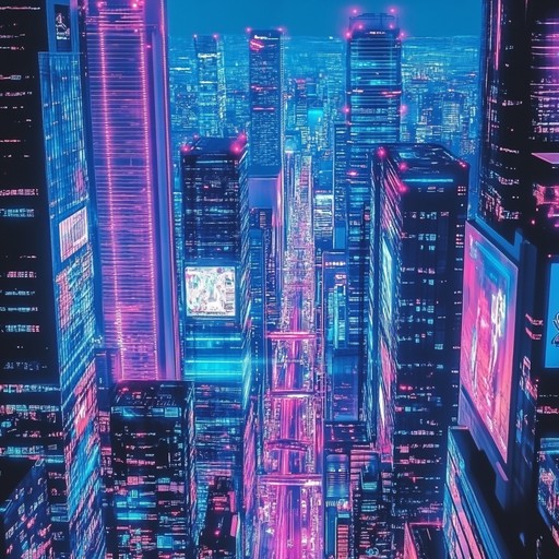 A bold instrumental synthpop track that takes listeners on a journey through neon lit cityscapes, blending energetic beats with lush synth layers to evoke a sense of futuristic wonder and excitement.