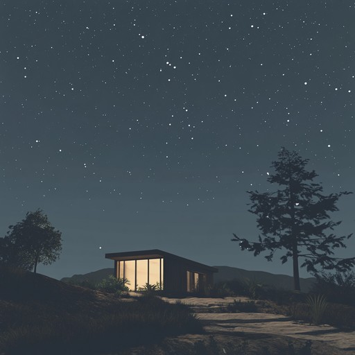 Imagine a sanctuary under the starry skies where tranquility reigns supreme, guided by soothing melodies that echo through the night. The track combines gentle beats with celestial harmonies, creating an immersive spiritual experience perfect for meditation or deep reflection.