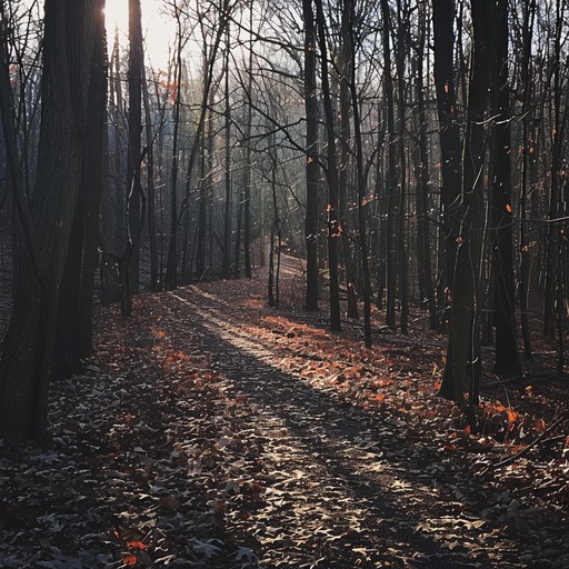 Feel the desolation of a forgotten woodland through somber, rhythmic footsteps accompanied by the haunting wail of a harmonica. Each beat mirrors the timeless sorrow of nature's decline, weaving together a deeply emotional and reflective soundscape.