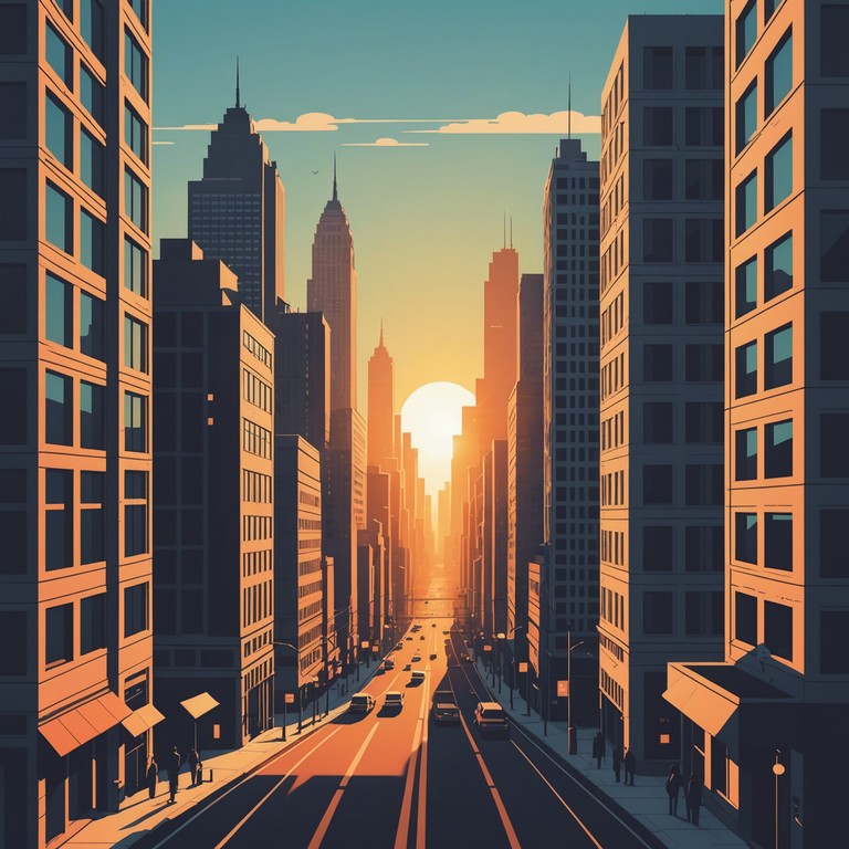 A track that captures the feeling of awakening in a large, energetic city. The music is filled with optimism and lively city sounds, mixed to represent both the quiet of the early morning and the bustling day ahead.