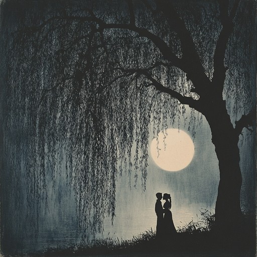 An evocative instrumental neoclassical composition that weaves gentle piano melodies with lush string harmonies, creating a soundscape that embodies deep sensuality and intimate emotions. The piece flows smoothly, inviting listeners into a world of warmth and desire under the soft glow of moonlight.