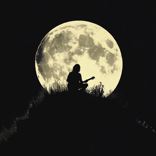 A soothing instrumental that captures the essence of quiet moments under the moon, where gentle guitar melodies weave through thoughts and memories, creating a space for reflection and emotional connection.