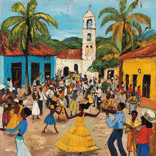 Feel the pulsating heart of dynamic afro cuban rhythms as they deliver an empowering anthem of liberation, infused with vibrant and joyful energy straight from the essence of cuban dance culture