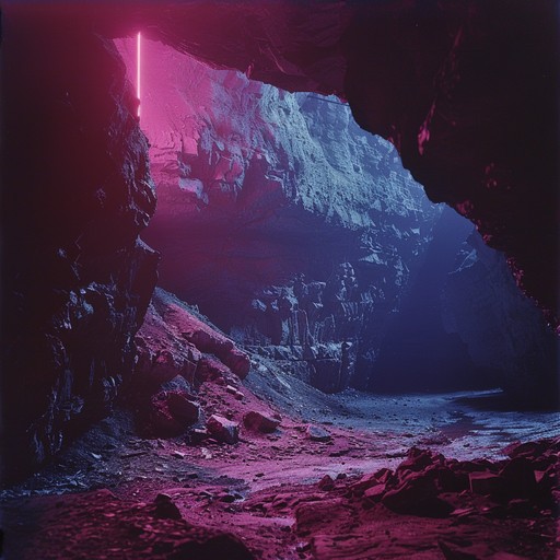 Imagine stepping into an immense underground cavern where each bass drop and synth wave echoes off the stalactites and stalagmites, creating a symphony of deep, resonant dubstep that mimics the heartbeat of the earth itself. This track combines powerful electronic elements with echoes that make you feel like you're exploring a mysterious subterranean world.