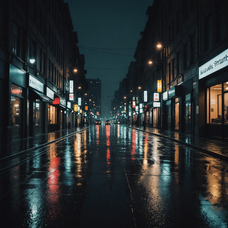 The track captures the essence of loneliness amidst the bustling city life. An electric piano sets the mood, opening with soft, spacey chords that mimic the echo of a solitary soul moving through the crowded, uncaring streets. The music slowly builds in intensity, reflecting the internal struggle and longing for a connection lost, melding r&b with soulful elements and ambient textures. The dynamics flow from soft, almost whisper like moments to a crescursive melancholy as the sadness deepens.