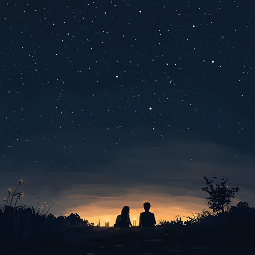 A softly played piano piece evoking the tenderness and intimacy of a quiet evening shared under the stars. The melody flows like a gentle stream, inviting listeners into a serene and romantic landscape, perfect for soulful contemplations of love and togetherness.