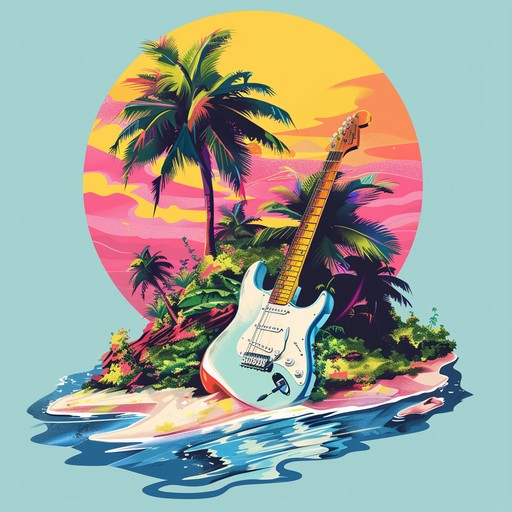 Experience an exotic journey where vibrant tropical sounds blend seamlessly with energetic pop rock rhythms. The song captures the essence of a sun soaked paradise, with dynamic guitar melodies and rhythmic beats that transport you to a colorful, lively island. Perfect for evoking a sense of adventure and joy.