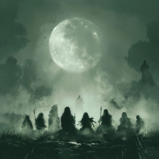 Discover the ancient ancestral echoes with haunting rhythms and intense atmosphere. Primal beats and eerie soundscapes create a dark, mystical journey.