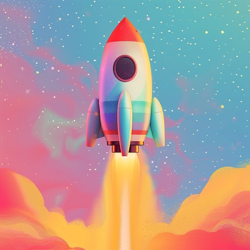 A lively yet dreamy instrumental jingle combining bubblegum pop’s catchiness with space age sounds, creating a playful and futuristic experience. Imagine catchy hooks mixed with theremin and synthesizers, capturing both nostalgic and otherworldly vibes, perfect for quirky advertisements or playful content.