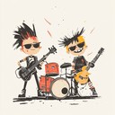 an energetic punk inspired tune about kids having adventures together