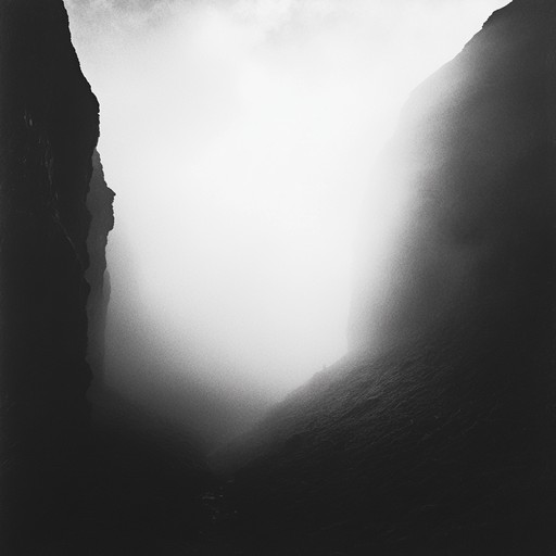 Similar to 'mist over ancient peaks', this variant captures the early morning echo of a hang drum played across ancient, fog laden landscapes, creating an experience that is both deeply tranquil and hauntingly beautiful. The sounds conjured are not just heard but felt, as if carried on the damp, cool air of mystical valleys