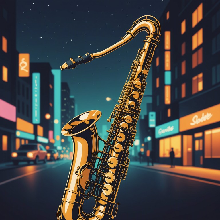 Delving deeper into the soul of the city, this reinterpretation intensifies the sense of mystery and introspection, with the saxophone’s melodies painting a more intricate picture of urban life under the cover of darkness