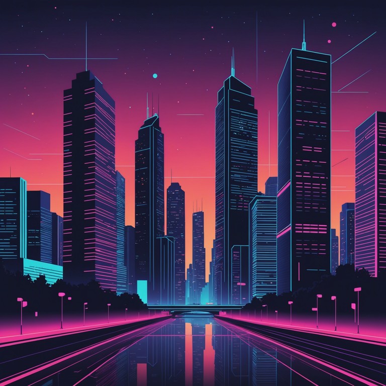 Imagine the sprawling, neon lit megacities of cyberpunk lore where impossible architecture meets human emotion. This track uses the haunting timbres of a synthesizer to create a soundscape that feels both vast and intimate, reflecting the solitude of urban expanses at night. The piece progresses with both subtlety and depth, capturing the essence of longing in a world that's both connected and isolating.