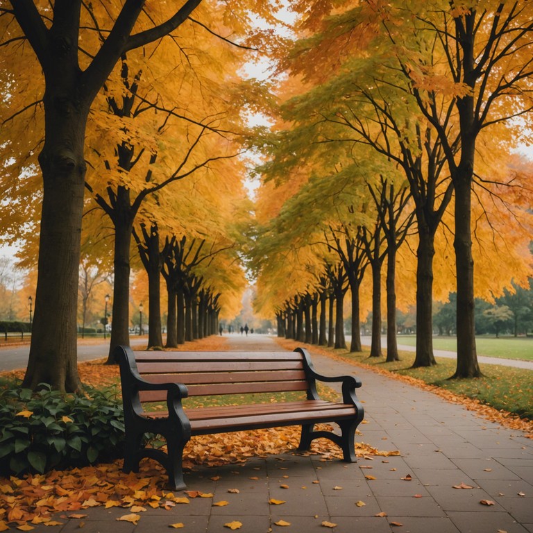 Utilizing a solo piano, this piece artistically mimics the serene, quiet descent of autumn leaves, translating the essence of change and melancholic beauty into music, providing a backdrop for introspection and calm.