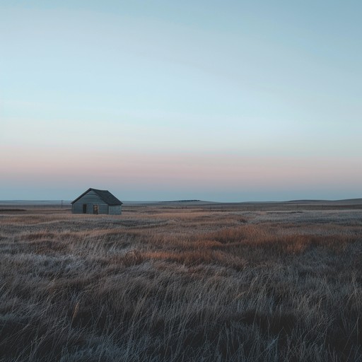 Picture the vast, open plains bathed in the glow of a setting sun, where the gentle strumming of a guitar joins the whispered stories of the windswept prairie. This track captures the essence of peace and solitude in the american west, featuring a soul-stirring melody that speaks to the heart of cowboy life.