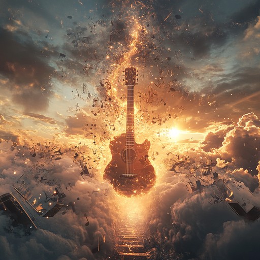 An emotive instrumental track that seamlessly fuses soulful rock melodies with rich symphonic orchestrations. Starting with tender piano and string sections, it evolves into a dynamic interplay of electric guitar solos and powerful orchestral swells, capturing the essence of an emotional journey towards self realization.