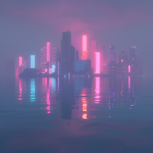 Explore the serene yet dynamic nightlife of a futuristic metropolis. Bright synths and mellow drum patterns create a soothing yet energetic backdrop, perfect for unwinding while feeling the pulse of an ever buzzing cityscape. The composition balances gentle melodies with sophisticated layers, inviting introspection amidst the vibrant downtempo rhythms.