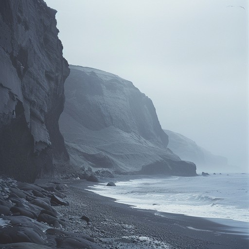 Imagine standing atop a cliff, with the ocean's roar below and the wind’s howl around. This piece channels the untamed beauty of nature through powerful guitar riffs and dynamic drums, creating a soundscape that's both exhilarating and reflective.