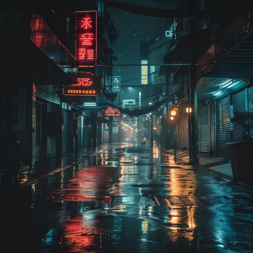 An evocative instrumental piece blending haunting synth melodies with minimalist beats, capturing the wistful feel of 80s urban solitude. Ideal for reflective and somber listening experiences.