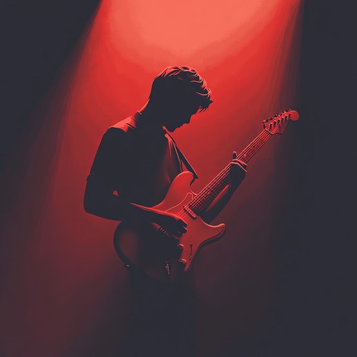 A powerful instrumental piece that combines driving hard rock guitar riffs with a sultry, mysterious atmosphere, blending intense rhythms with seductive melodies to create an immersive auditory experience.