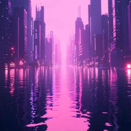 A serene future bass track filled with dreamy synth waves, soft pads, and gentle bass drops, evoking a sense of calm and futuristic wonder. The serene atmosphere is punctuated by occasional vibrant elements, creating a balanced auditory experience.