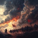 soundtrack of relentless, fierce battlefield encounters