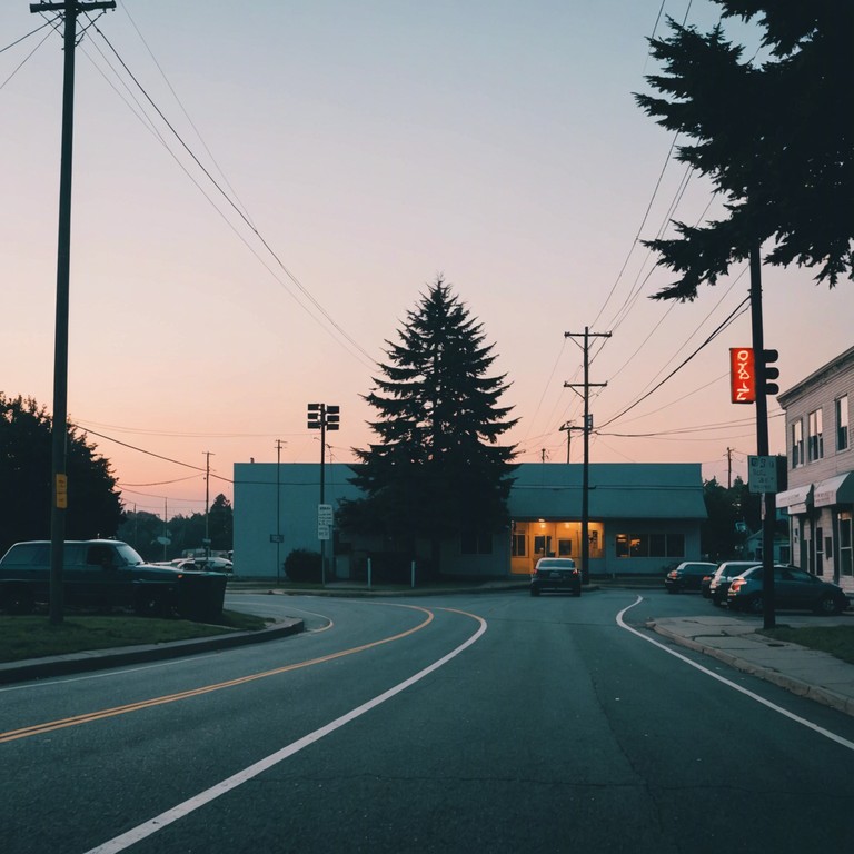 Imagine a serene soulful beginning that abruptly transitions into an intense punk explosion, illustrating the clash between calm introspection and fierce rebellion, ideal for reflecting dual aspects of human emotion.