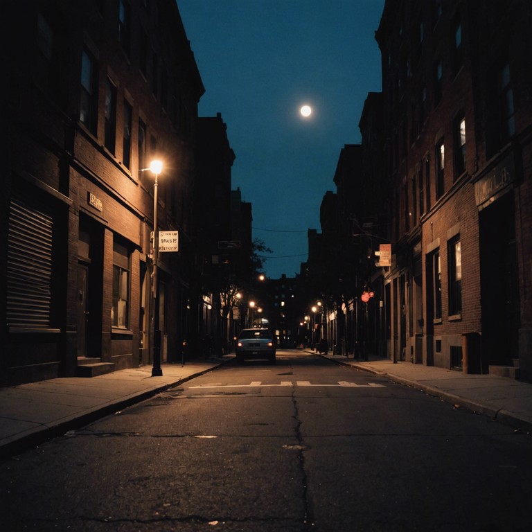 Imagine a serene scene in harlem as the day transitions to a quiet, reflective night. A soft melody played by an electric guitar envelops the smoky air, bringing with it a sense of tranquility and deep introspection. This composition strives to capture the essence of an introspective late night, sprinkled with elements of classic blues that echo through the historic alleys of harlem.