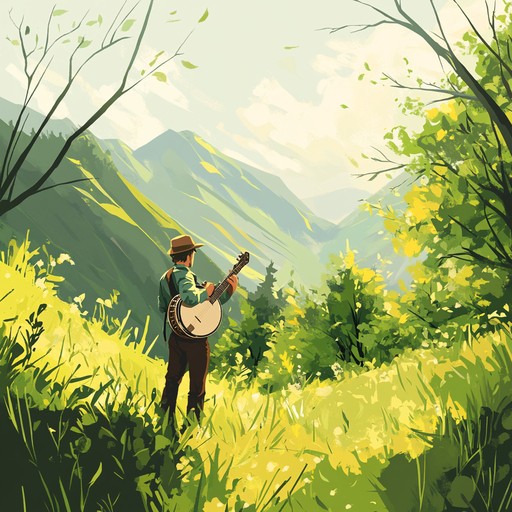 An instrumental bluegrass piece that combines the brisk and heart pounding energy of the appalachian mountains with soulful, passionate melodies. Fast paced mandolin licks and banjo rolls weave through the piece, creating a dynamic and vibrant atmosphere that captures the essence of both yearning and joy.