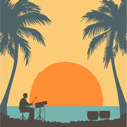 An energetic instrumental piece that captures the essence of liberation amidst tropical landscapes, weaving together vibrant island rhythms with uplifting melodies reminiscent of ocean breezes and warm sunsets