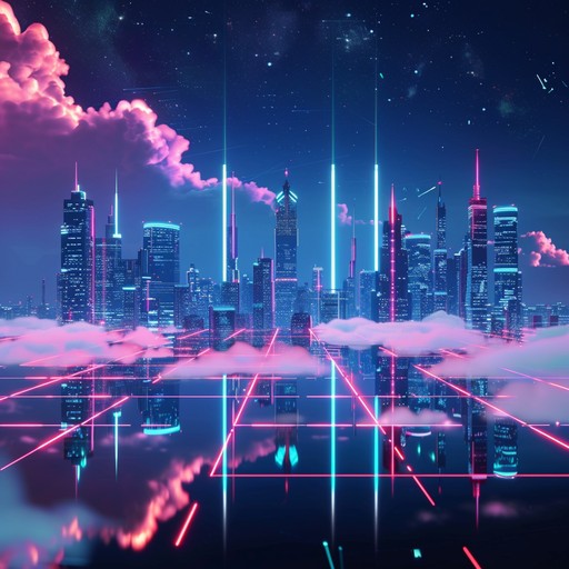 A mesmerizing symphony that combines electric tones, cinematic drama, and futuristic aesthetics. Experience a journey through neon lit landscapes and otherworldly realms, creating a unique sonic experience with theatrical flair.