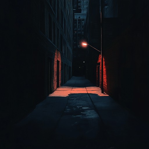 An instrumental grime track that captures the eerie atmosphere of deserted urban alleys at night, combining heavy bass lines with haunting synth melodies to evoke a sense of tension and unease.