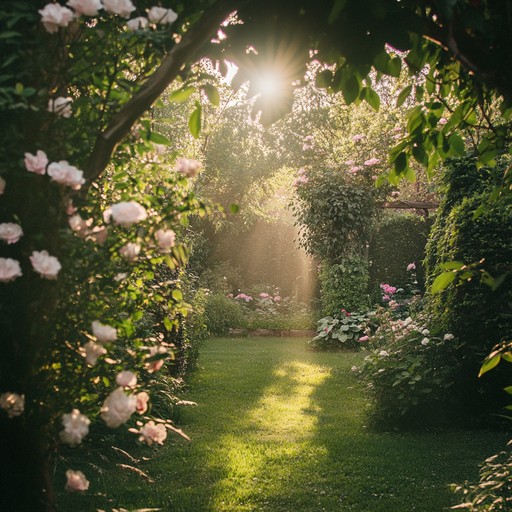 Experience the calm of strolling through a sun drenched garden with this melodic arrangement. Soft piano and strings blend seamlessly to create a peaceful atmosphere. Ideal for relaxation or background ambiance.