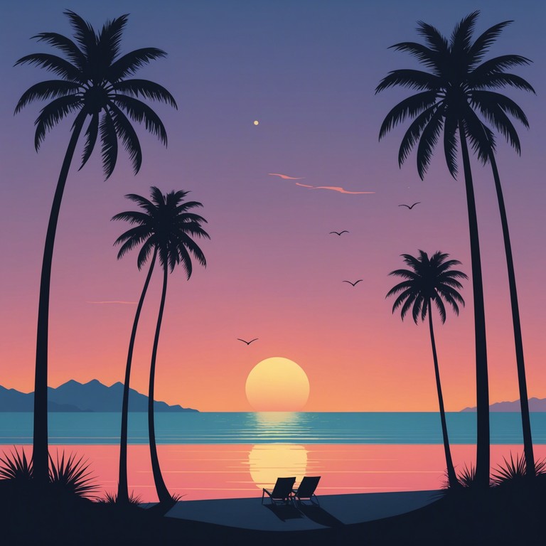 A soundtrack perfect for evening strolls along the shore, where the only accompaniment is the whisper of the ocean breeze against the backdrop of a softly setting sun. The song features harmonious blends that soothe and transport listeners to a peaceful seaside escape.