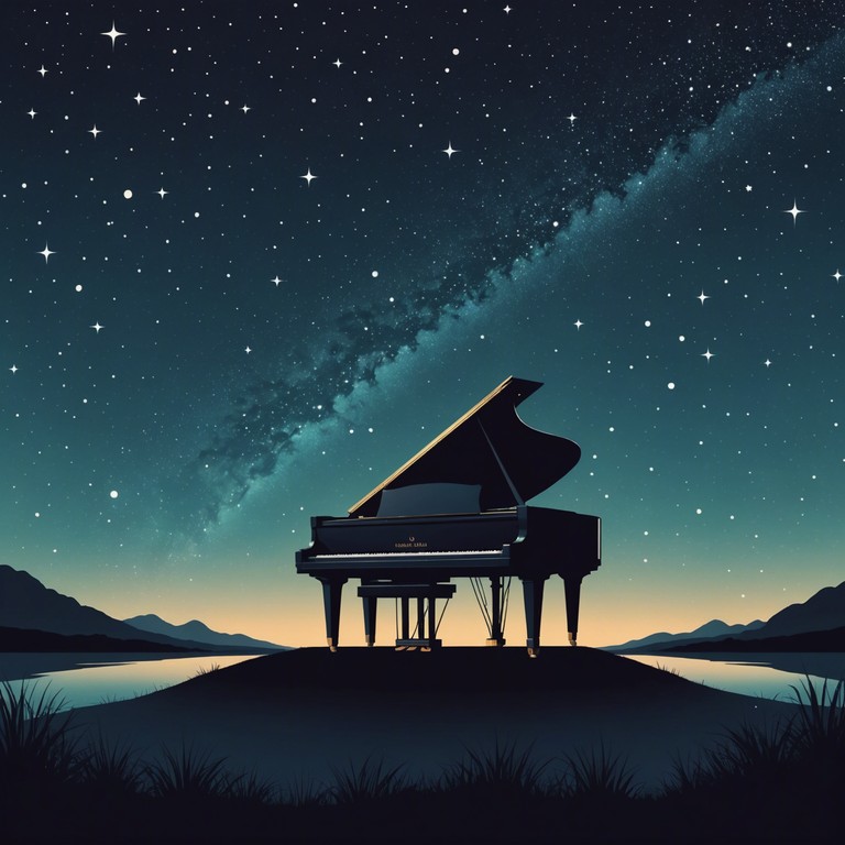 A gentle yet emotionally powerful composition, whispers of the heart channels deep emotions through intricate piano melodies that evoke a sense of longing and introspection. Set against the backdrop of a clear starlit night, the music navigates through emotional depths, providing a soothing yet melancholic audio journey.