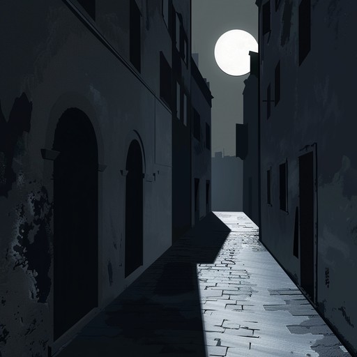 Experience an eerie tango under the moonlight, blending dark, haunting melodies with latin jazz intricacies. The piece builds a mysterious and unsettling atmosphere, perfect for late night contemplation or spooky gatherings.