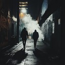 soulful instrumental capturing raw emotions of urban nightscapes