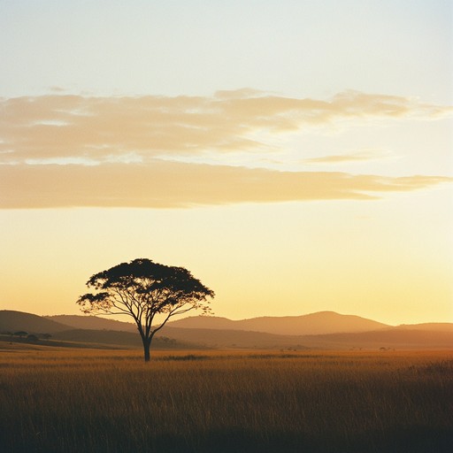 An instrumental piece featuring delicate acoustic guitar strums and soothing melodies that capture the peaceful essence of the brazilian countryside at sunset, evoking feelings of tranquility and nostalgia.